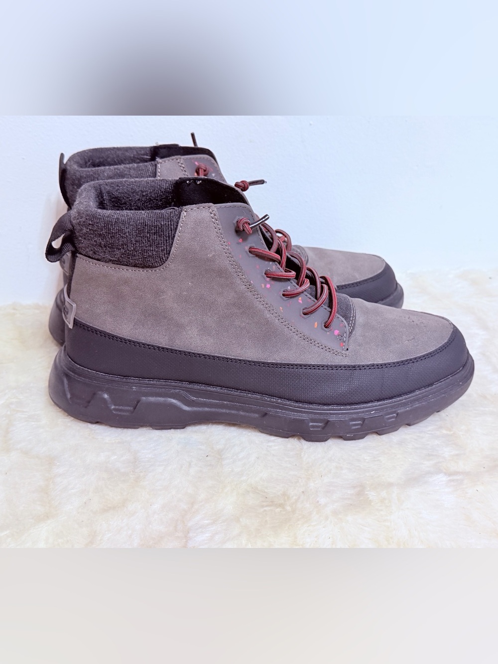 Hey Dude DUKE ECO SHIELD HEREN BOOTS CHOCOLATE size 10